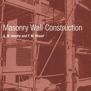 Masonry Wall Construction - Hardback Cheap Sale With Credit Card