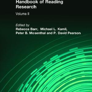 Handbook of Reading Research, Volume II - Paperback / softback Cheap Sale 2025