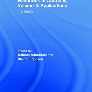Handbook of Attitudes, Volume 2: Applications - Hardback Buy Cheap 2025 New