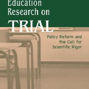 Education Research On Trial - Paperback / softback Sale Footlocker