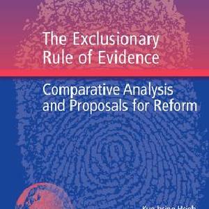 Exclusionary Rule of Evidence - Hardback Online Sale