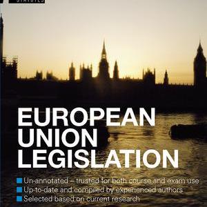 European Union Legislation - Hardback Best Place Online