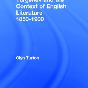 Turgenev and the Context of English Literature 1850-1900 - Hardback Online Online Free Shipping