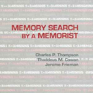 Memory Search By A Memorist Free Shipping For Sale