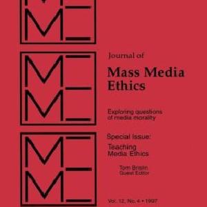 Teaching Media Ethics Cheap Official