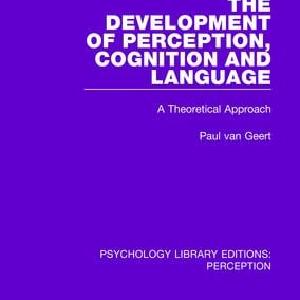 Development of Perception, Cognition and Language Professional Online
