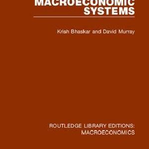 Macroeconomic Systems - Paperback / softback Sale Enjoy