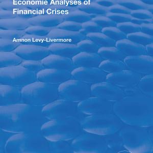 Economic Analyses of Financial Crises - Paperback / softback High Quality Cheap Pice