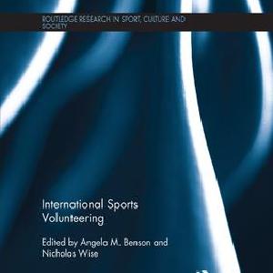International Sports Volunteering - Paperback / softback Outlet Fashion Style