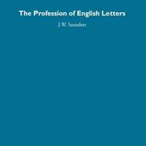 Profession of English Letters Cheap Sale Excellent