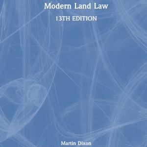 Modern Land Law - Hardback Perfect Cheap Online
