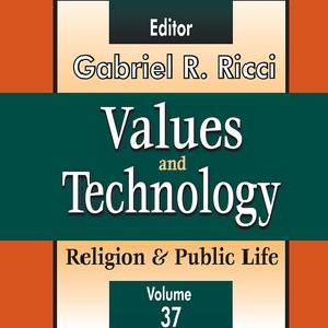 Values and Technology - Hardback Cheap Pice Free Shipping