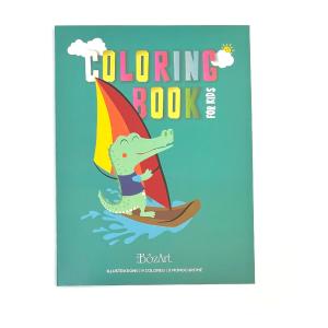 Bassile Bozart Children Coloring Books - 9 Illustrations Newest Cheap Pice