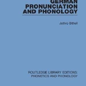 German Pronunciation and Phonology - Hardback How Much Sale Online