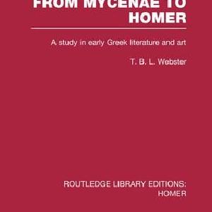 From Mycenae to Homer - Paperback / softback Discount Shop For