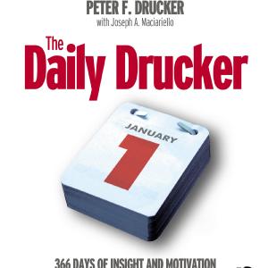 Daily Drucker Cheap With Mastercard