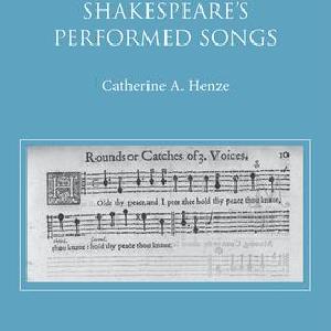 Robert Armin and Shakespeare's Performed Songs Genuine Cheap Pice