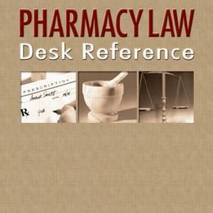 Pharmacy Law Desk Reference - Paperback / softback Discount Sale Online
