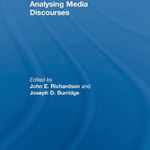 Analysing Media Discourses - Paperback / softback Recommend Sale Online