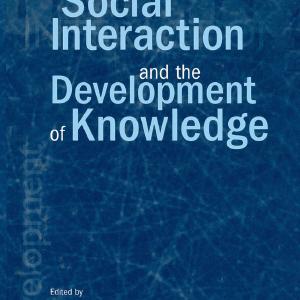 Social Interaction and the Development of Knowledge - Paperback / softback Online For Sale