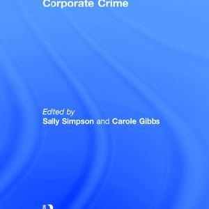 Corporate Crime - Hardback Buy Cheap New