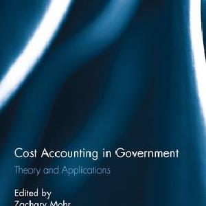 Cost Accounting in Government For Nice Cheap Price