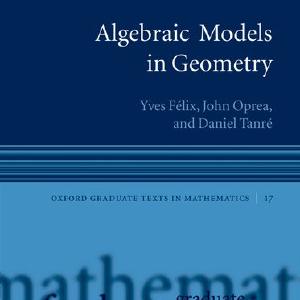 Algebraic Models in Geometry Buy Cheap Pay With Visa