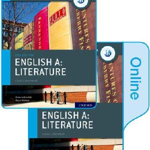 English A: Literature Print and Online Course Book Pack Free Shipping Finishline