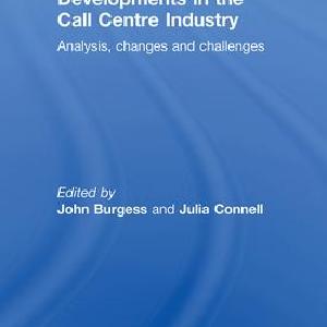 Developments in the Call Centre Industry - Hardback Free Shipping Perfect