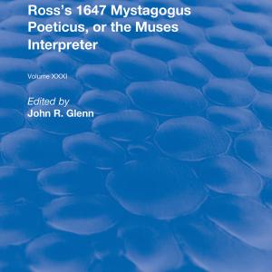 Critical Edition of Alexanders Rosss 1647 Mystagogus Poeticus, or the Muses Interpreter - Hardback Discount Low Shipping Fee