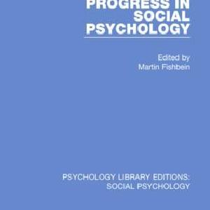 Progress in Social Psychology - Paperback / softback Sale Online Online