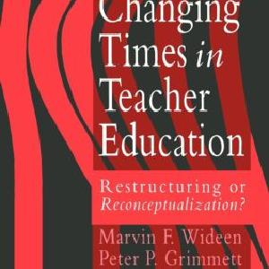 Changing Times In Teacher Education Best For Sale