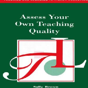 Assess Your Own Teaching Quality - Paperback / softback How Much