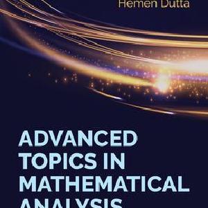 Advanced Topics in Mathematical Analysis - Hardback Discount Fashion Style