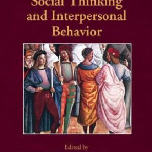 Social Thinking and Interpersonal Behavior - Hardback Discount Outlet Store