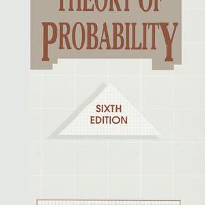 Theory of Probability - Hardback Store With Big Discount