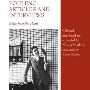 Francis Poulenc: Articles and Interviews Big Sale Cheap Online