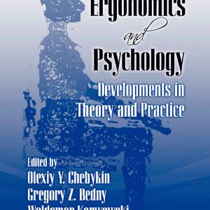 Ergonomics and Psychology - Paperback / softback Outlet New Arrival