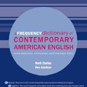 Frequency Dictionary of Contemporary American English - Hardback With Paypal Cheap Pice