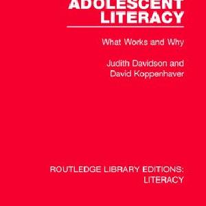 Adolescent Literacy - Hardback Factory Outlet For Sale
