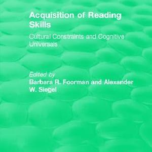 Acquisition of Reading Skills (1986) - Hardback Cheap Sale Free Shipping