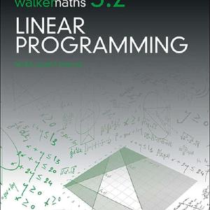 Walker Maths Senior 3.2 Linear Programming Workbook Buy Online