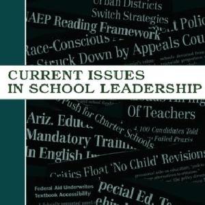 Current Issues in School Leadership - Paperback / softback Choice For Sale