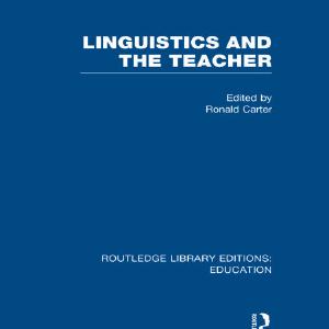 Linguistics and the Teacher 2025 Sale Online