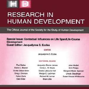 Contextual Influences on Life Span/life Course Free Shipping Low Pice