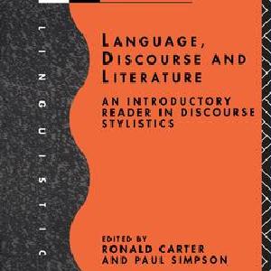 Language, Discourse and Literature Buy Cheap Best Place