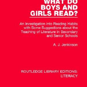 What do Boys and Girls Read - Hardback From China Sale Online