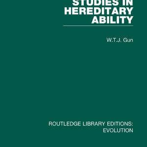 Studies in Hereditary Ability - Paperback / softback Footlocker Pictures