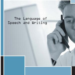 Language of Speech and Writing Sale Cheap Online