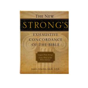 The New Strong's Exhaustive Concordance of the Bible Buy Cheap Clearance Store
